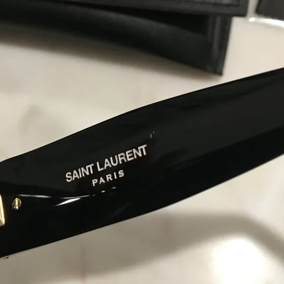 Saint Laurent Black Sunglasses SL M94 - Picture 8 of 9